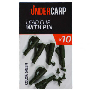 Lead Clip with Pin Green undercarp