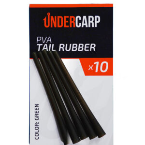PVA Tail Rubber Green undercarp