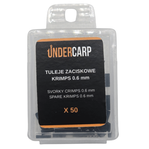 undercarp tuleje zaciskowe krimps 0,6 mm x50