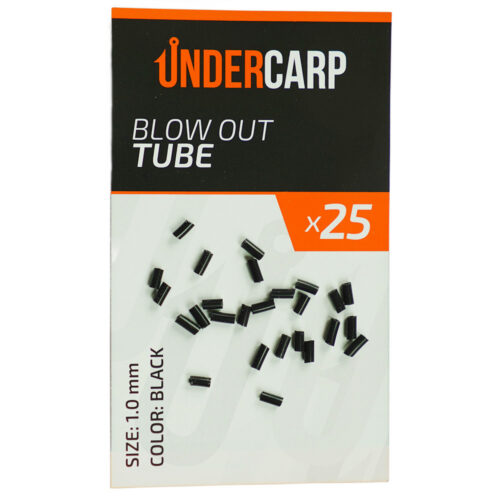 Blow Out Tube Black1.0 mm undercarp