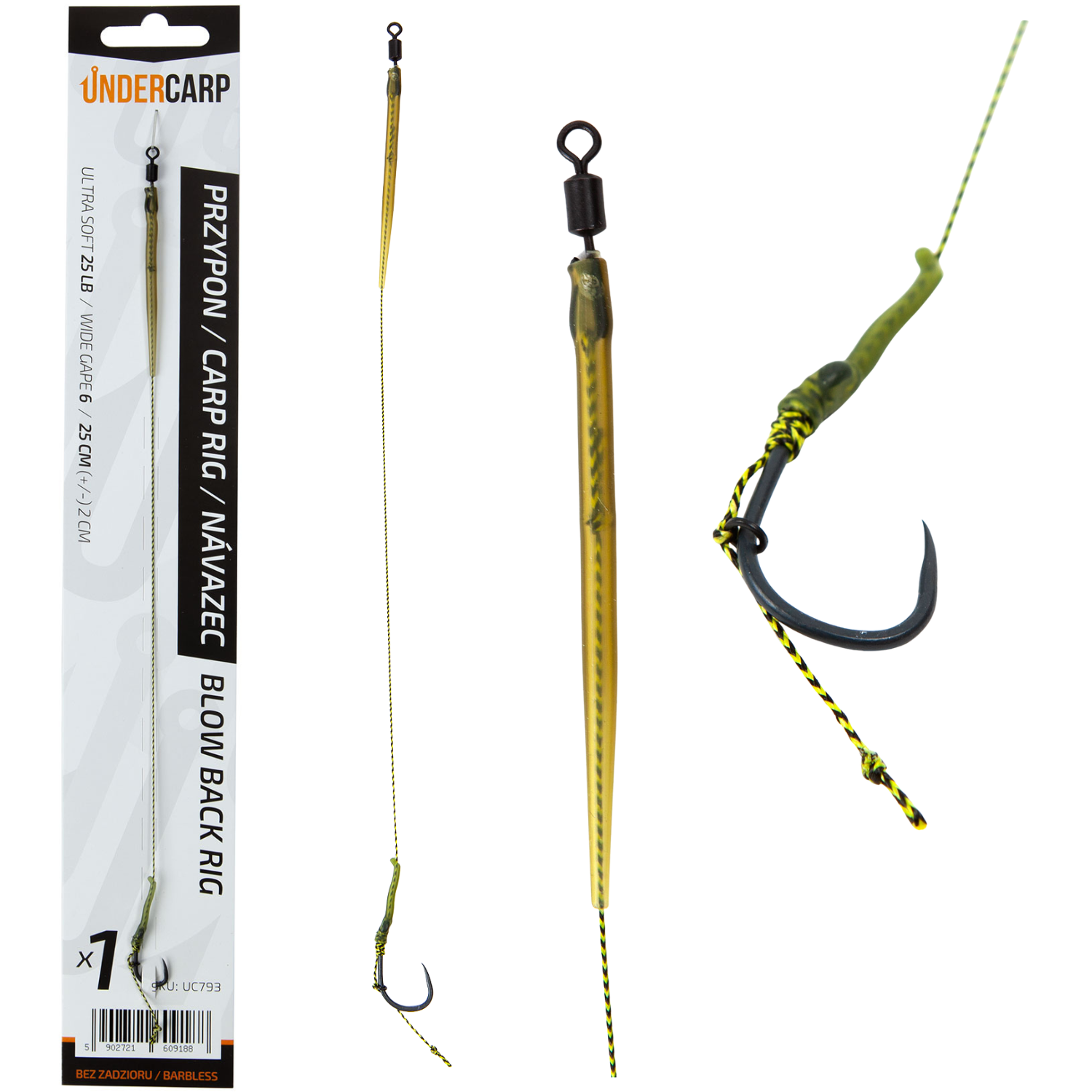 Blow Back Rig Barbless 6