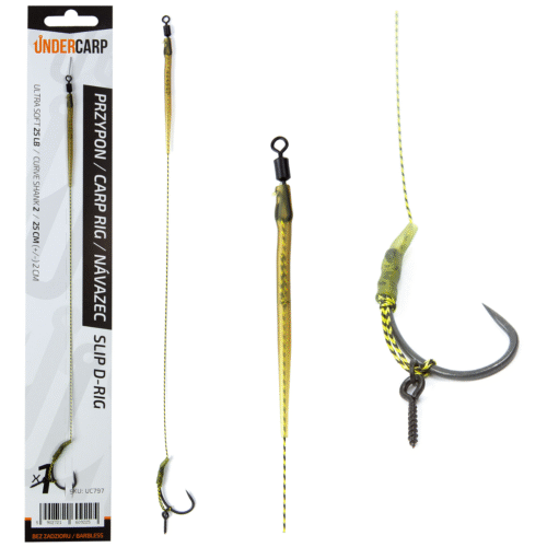 Slip D-Rig Barbless 2 uc Slip D-Rig Barbless 2 uc