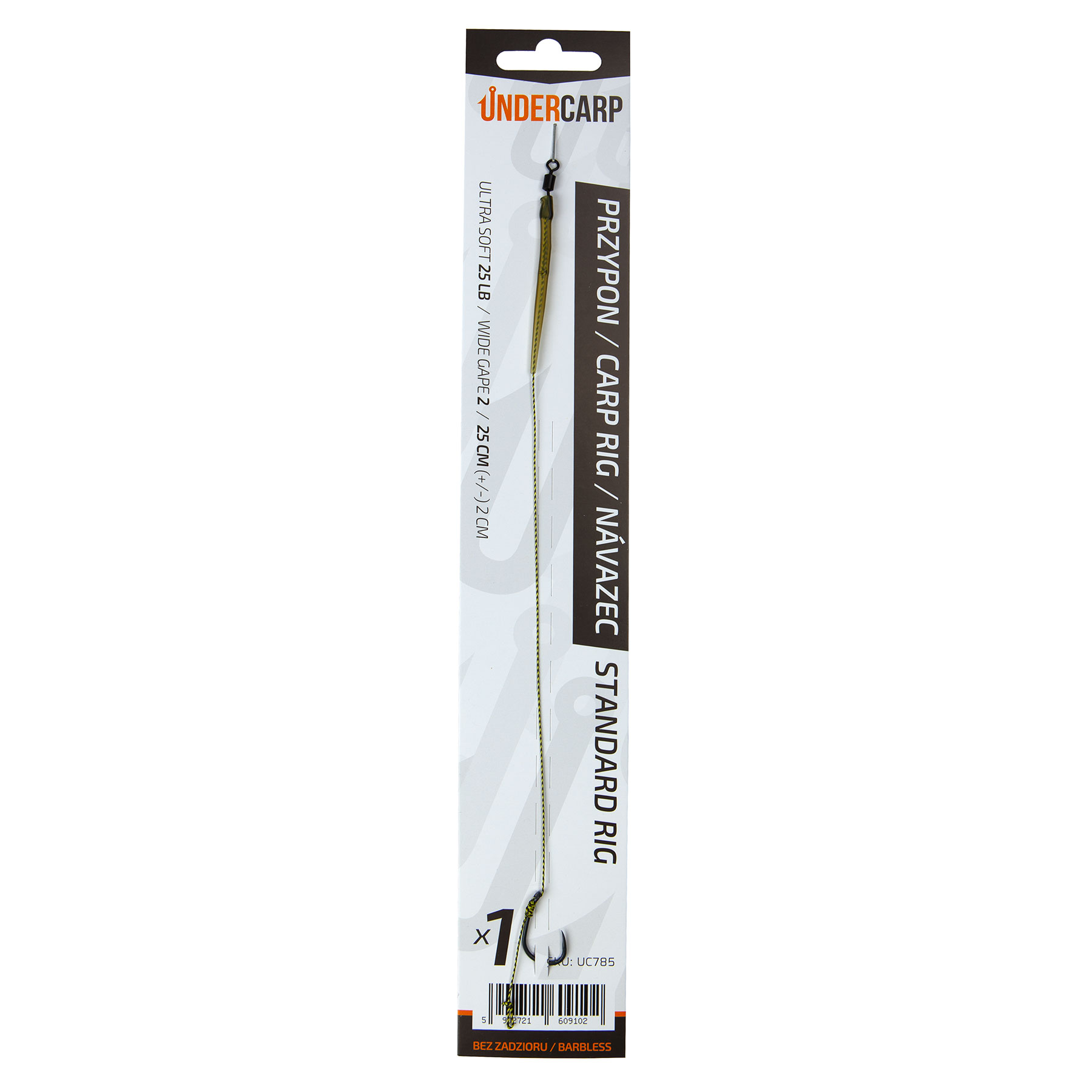 Standard Rig Barbless 2 undercarp