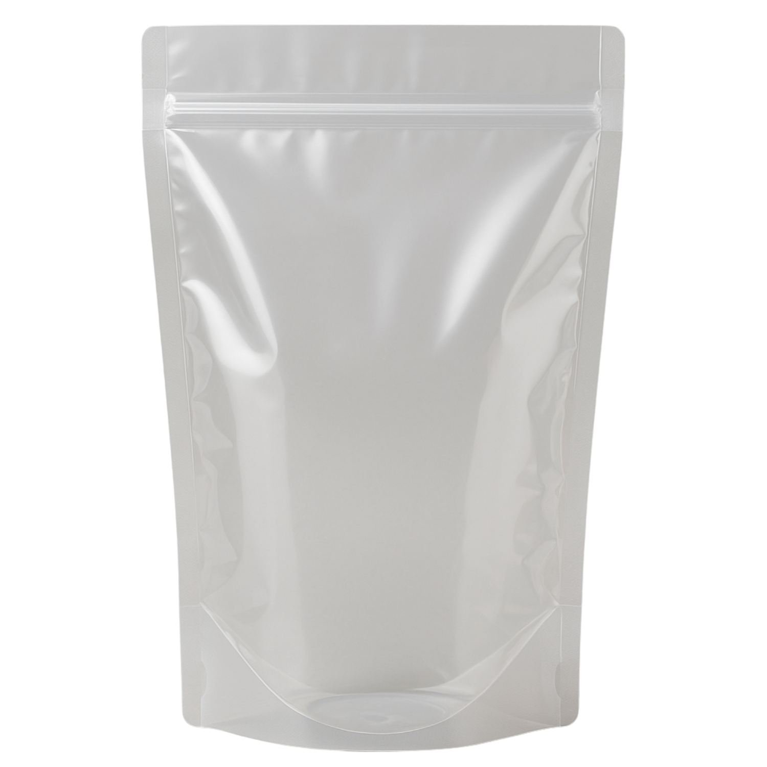 Doypack PET12+PE100 112 Microns 18×30+4.5×2 cm Transparent