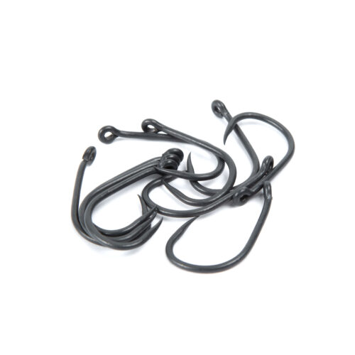 Carp-Hooks-Teflon-WIDE-GAPE-Barbless